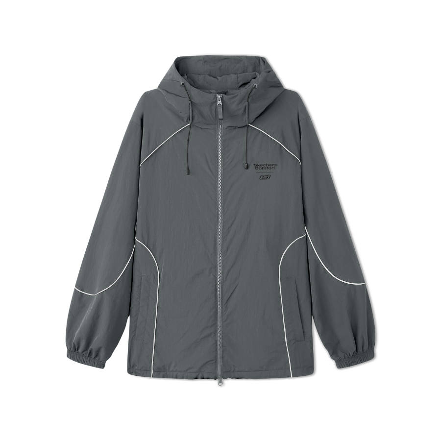 Skechers Jackets Men's Smoky Gray 013P Hooded Thin Other