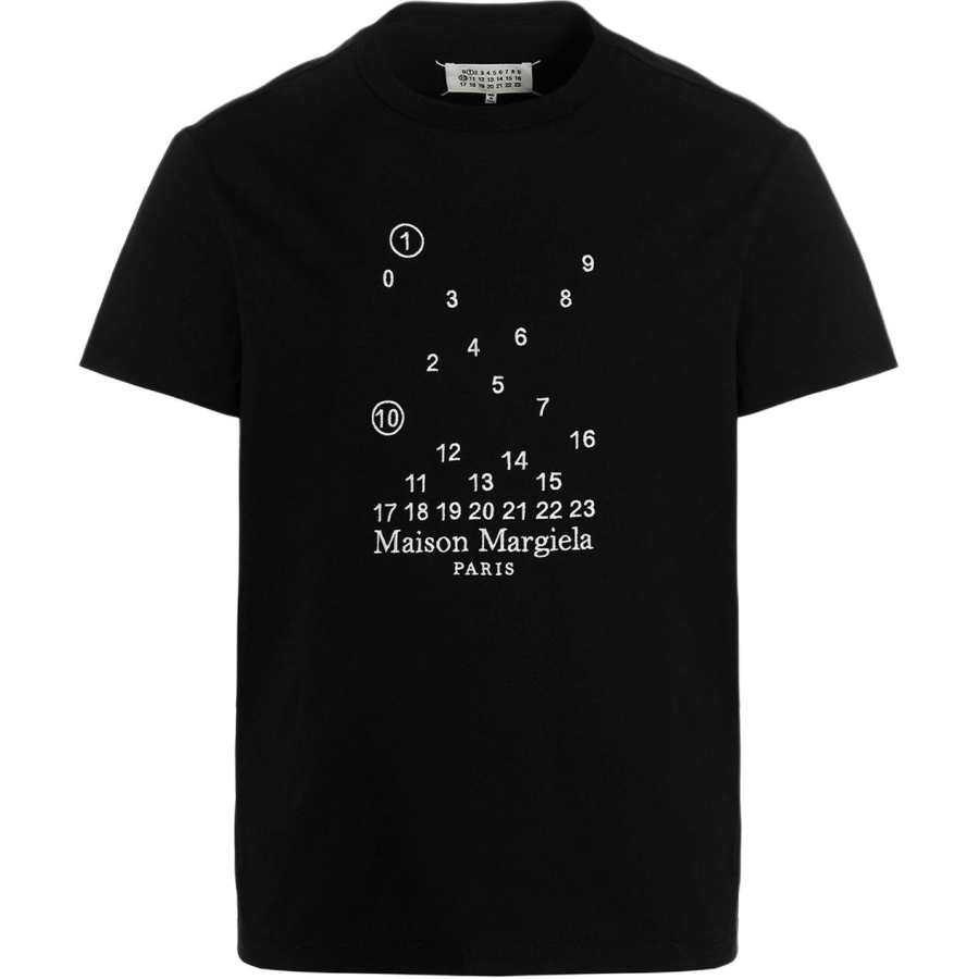 Maison Margiela Graphic Printed Crewneck T Shirt
