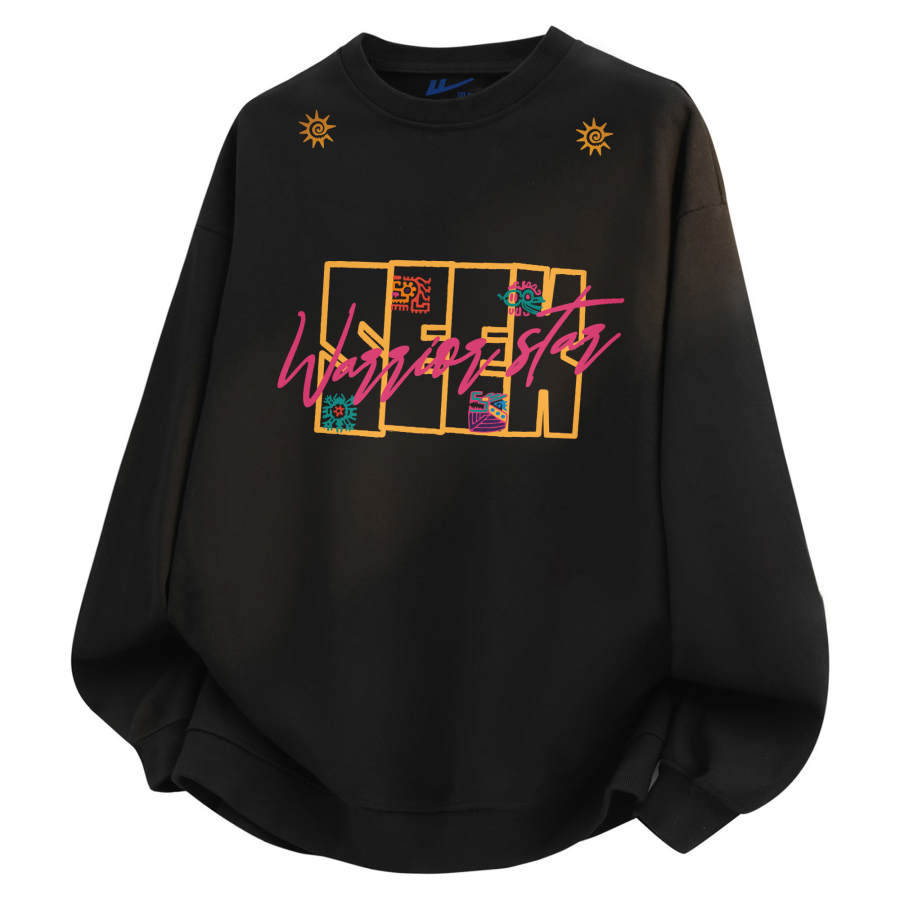 WARRIOR WARRIOR Sweatshirts Unisex Crew Neck Moderate Regular