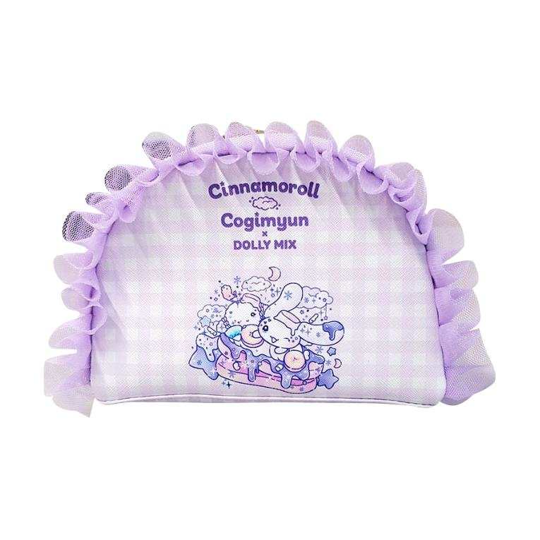 Sanrio X DOLLY MIX Collaboration Synthetic Leather Coin Purse Unisex Purple
