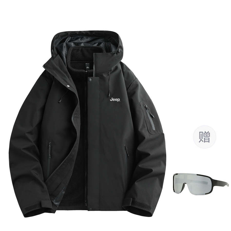 Jeep Outdoor Fashion Comfortable Long Sleeve Jackets Unisex