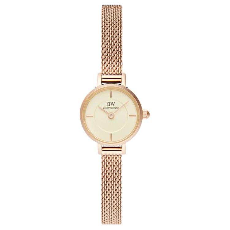 DW/DanielWellington Daniel Wellington Wrist Watches Quartz Movement Stainless Steel Watchband 19mm Gold Dial Women's Watch