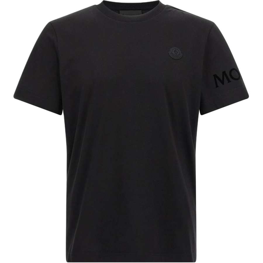Moncler Logo Patch Crewneck T Shirt