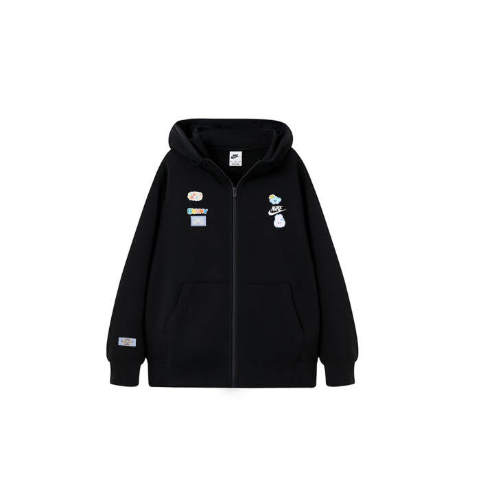 Nike Nike Dri Fit Jackets Men's Black Hooded Moderate Other