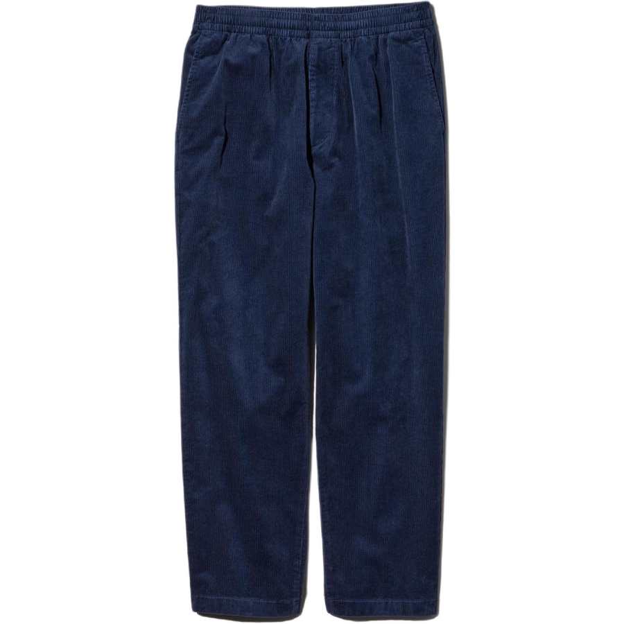 UNIQLO Casual Pants Unisex Blue Moderate Tapered Pants