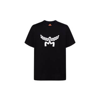 MCM Laurel Logo Printed Crewneck T Shirt