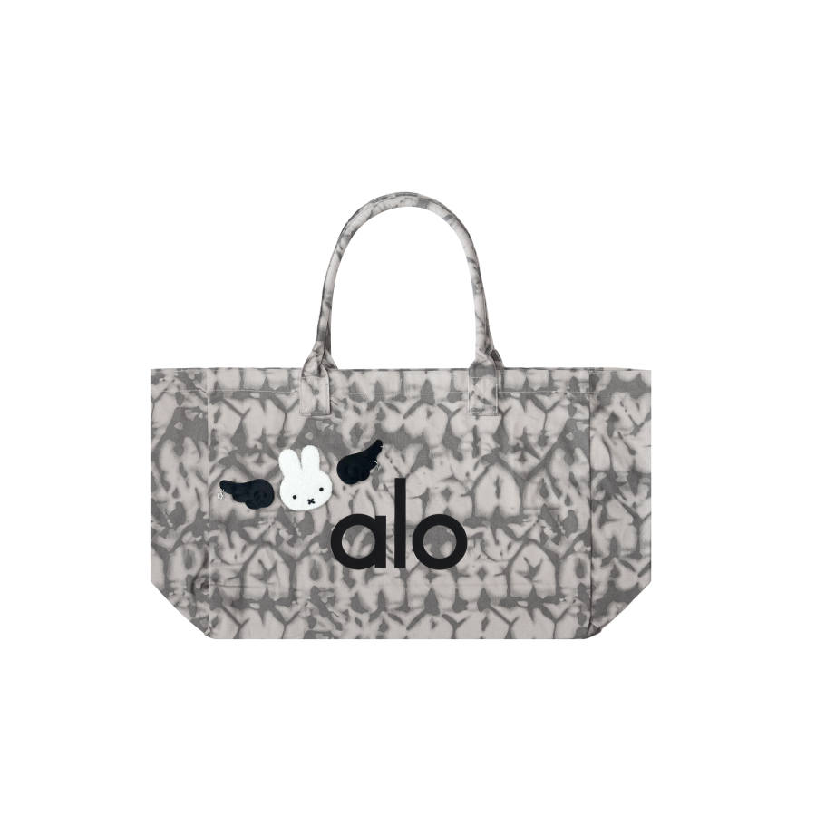 Alo Yoga Cotton Handbag Large Women's Gray