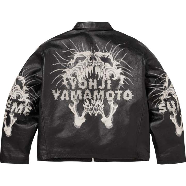 Supreme Supreme x Yohji Yamamoto leather jacket