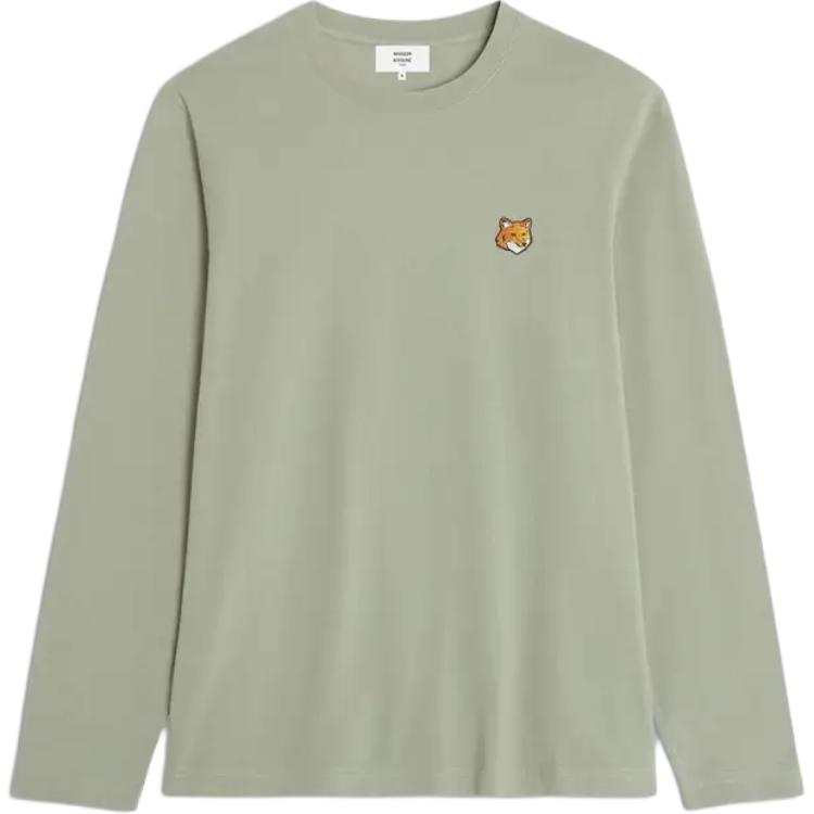 Maison Kitsune Maison Kitsuné Fox Head Embroidered T Shirt