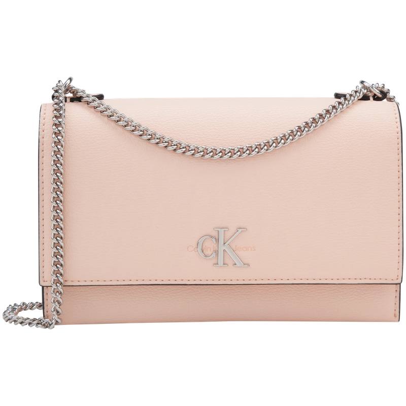 CALVIN KLEIN Artificial Leather Shoulder Bag Women's Shell Pink