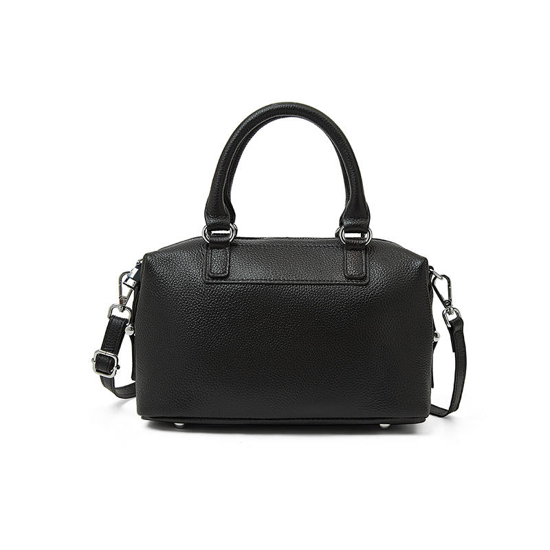 LAORENTOU Top Grain Cow Leather Handbag Regular Women's Multicolor