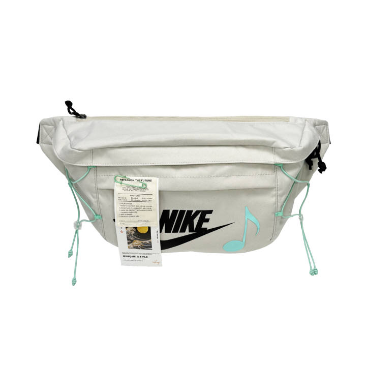 Nike Nike Fabric Shoulder Bag Fanny Pack Crossbody Bag Regular Unisex Bone White