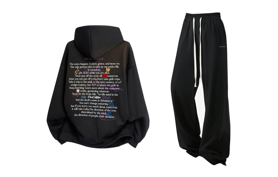 PAUL COSTELLOE Sweatshirt Sets Unisex Hooded Moderate