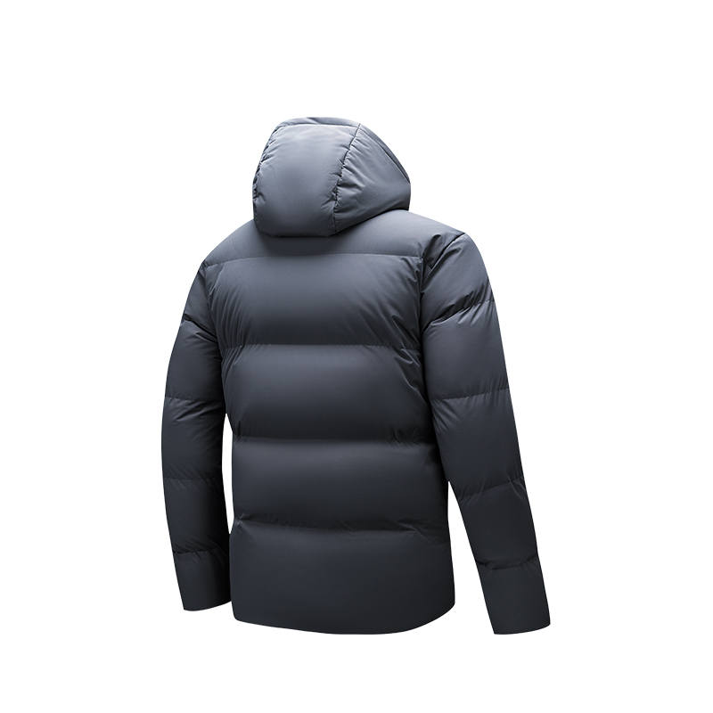 Anta Variety Training Collection Down Jacket Men's Men's Gray Clothing