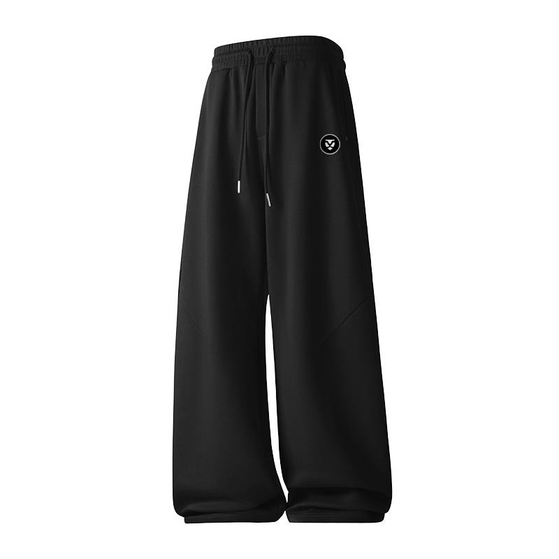 Tonlion Casual Pants Unisex Moderate Straight Fit Pants