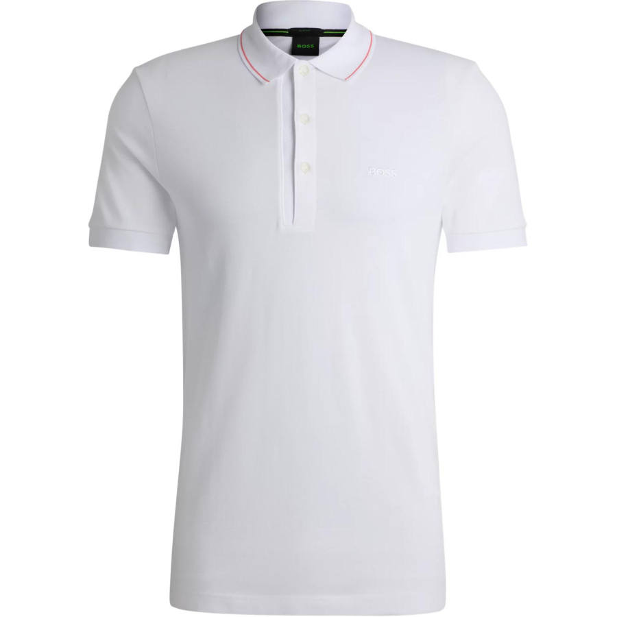 HUGO BOSS Polo Shirt Men's White