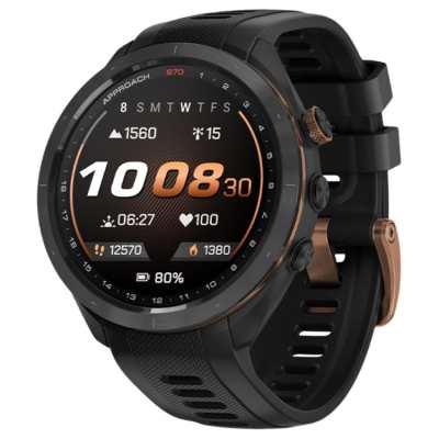 GARMIN Approach S70 Bronze Gold Smart Watches Bluetooth Connection Available For Download Unisex