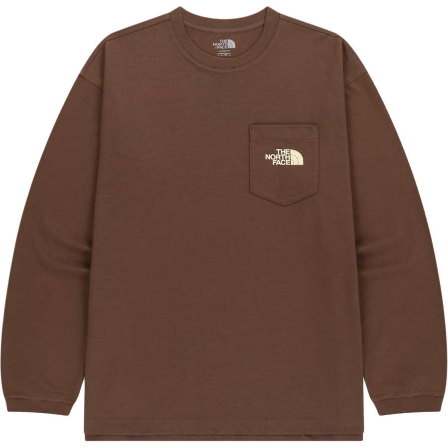 THE NORTH FACE Apparel Collection T Shirts Men's Brown Crew Neck