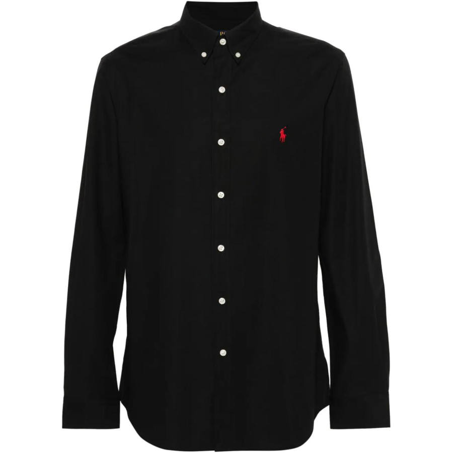 Polo Ralph Lauren Logo Embroidered Long Sleeved Shirt
