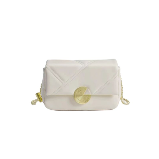 ZUONU Pu Shoulder Bag, Crossbody Bag Small Women's White/Khaki/Black