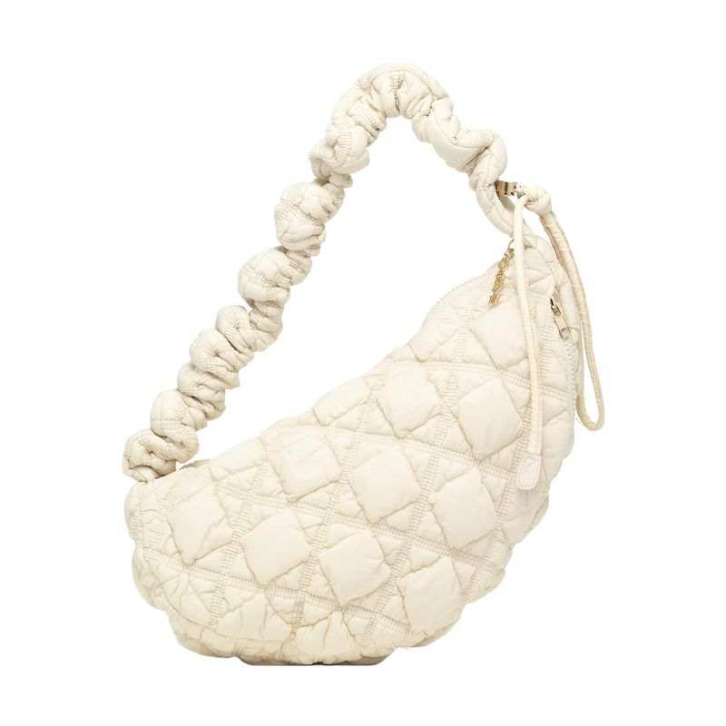 CARLYN Nylon Crossbody Bag, Shoulder Bag Regular Women's Ivory