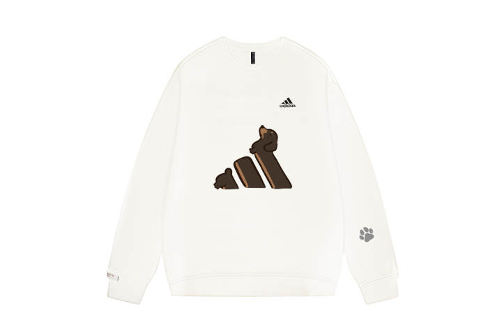Adidas Adidas LABEL Sweatshirt Unisex White