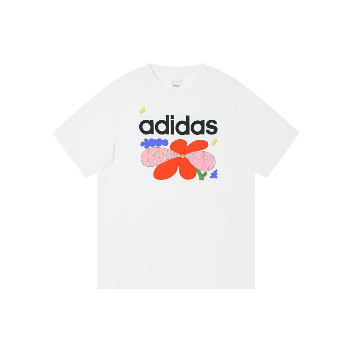 Adidas Adidas T Shirts Unisex White Crew Neck Moderate