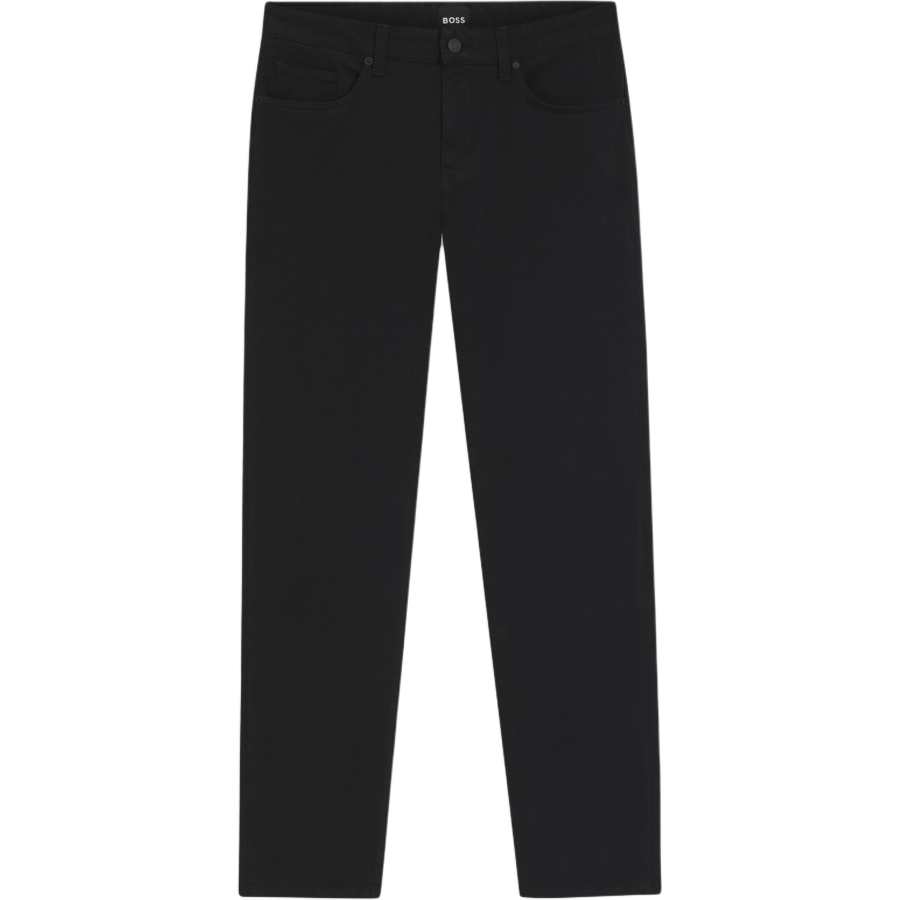 HUGO BOSS Casual Pants Men's Black Moderate Slim Fit Pants