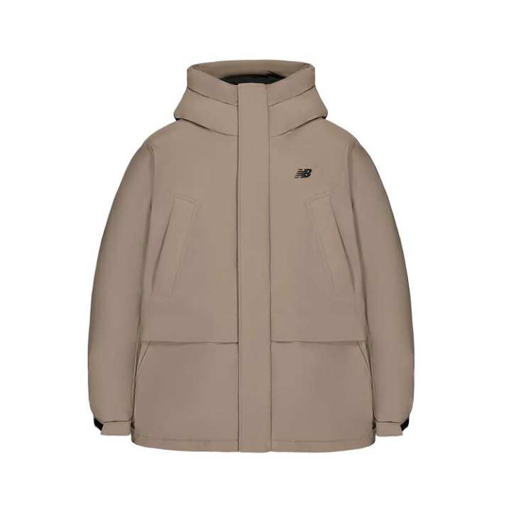 New Balance New Balance Down Jackets Unisex Dark Khaki Hooded Thin Other