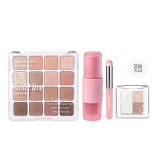 Hold Live Square Eye Shadows Easy to Blend Natural Matte Finish