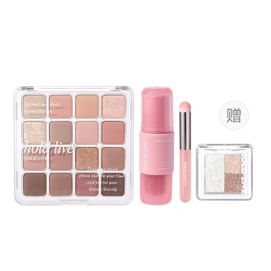 Hold Live Square Eye Shadows Easy to Blend Natural Matte Finish