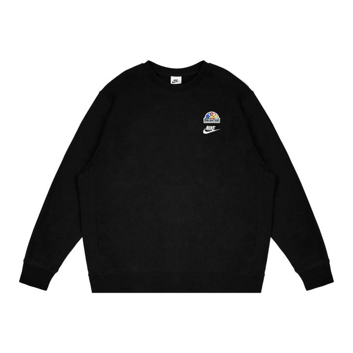 Nike Nike Dri Fit Sweatshirts Unisex Black Crew Neck Moderate Regular