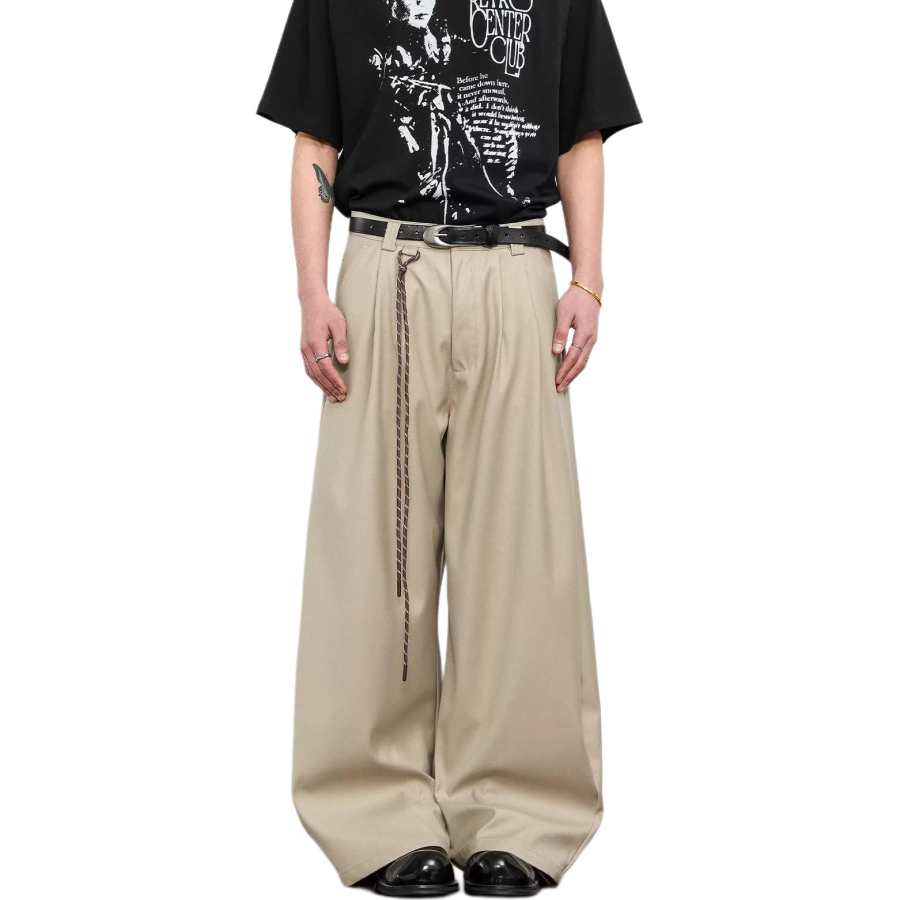 NEVER RULE NEVER RULE Suit Pants Unisex Moderate Wide Leg Pants