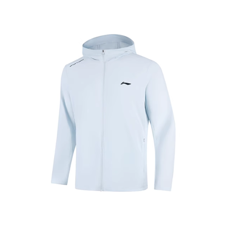Li-Ning Li Ning Breathable And Cool Feeling Sun Protection Clothing Men's Folk Blue