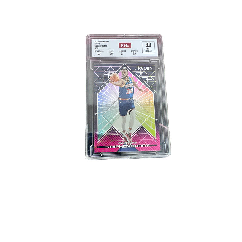 PANINI Recon 2021 22 Rare Refringence Team Card, Golden State Warriors Curry Stephen Curry RFE9.0 Graded Cards 1 Pc