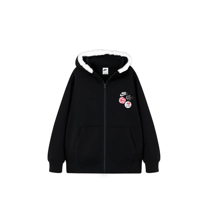 Nike Nike Dri Fit Jackets Men's Black Hooded Moderate Other