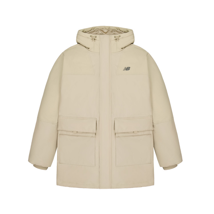 New Balance New Balance Down Jackets Men's Woody Brown Hooded Moderate Other