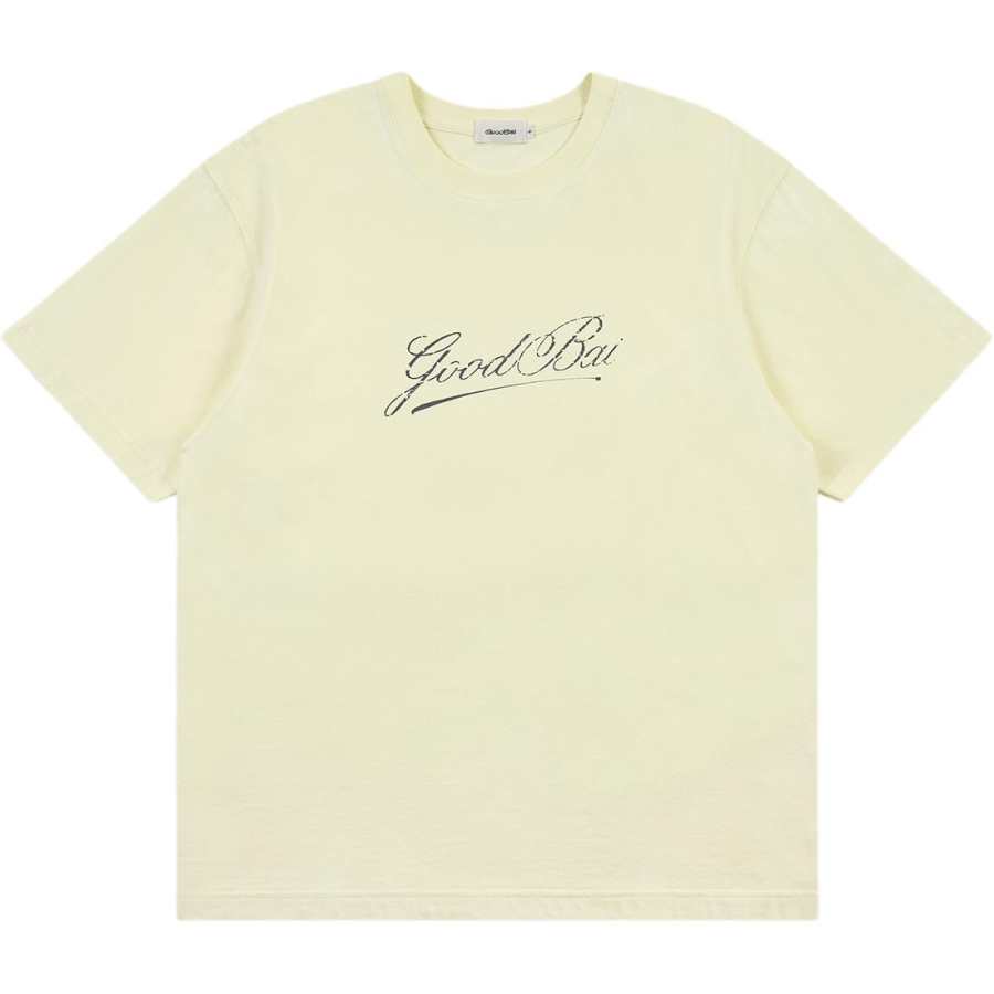 GOOD BAI T Shirts Unisex Crew Neck Moderate Straight Fit