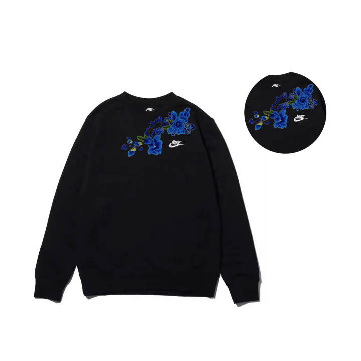 Nike Nike Sweatshirts Unisex Black Crew Neck Moderate Regular