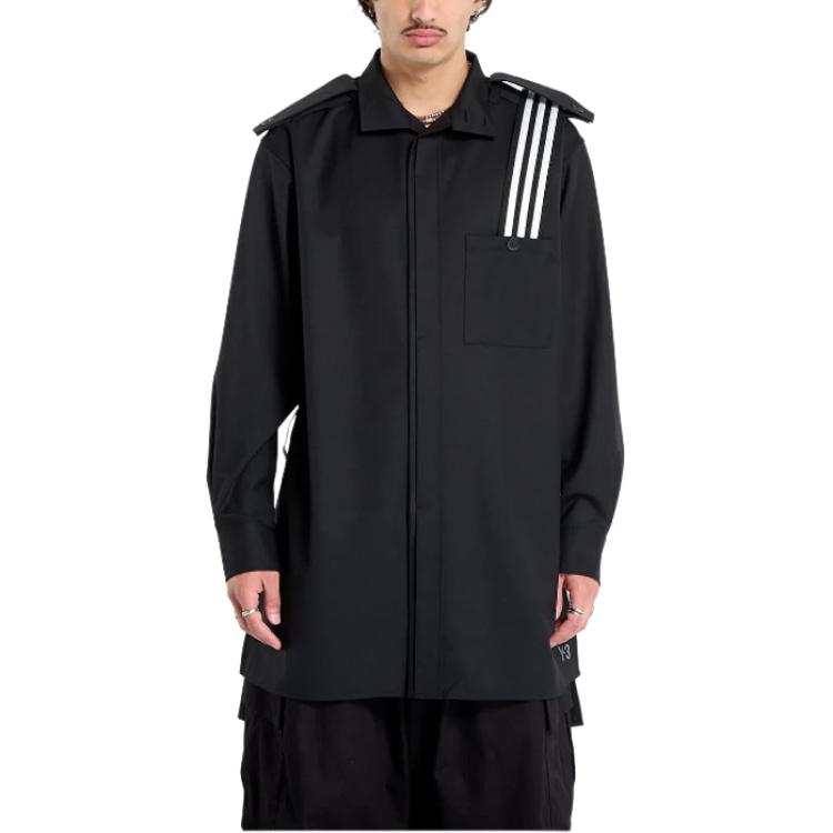 Y-3 Y 3 3 Striped Overshirt