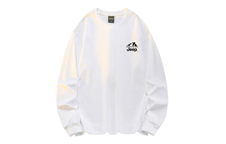 Jeep T Shirts Unisex Crew Neck Moderate Straight Fit