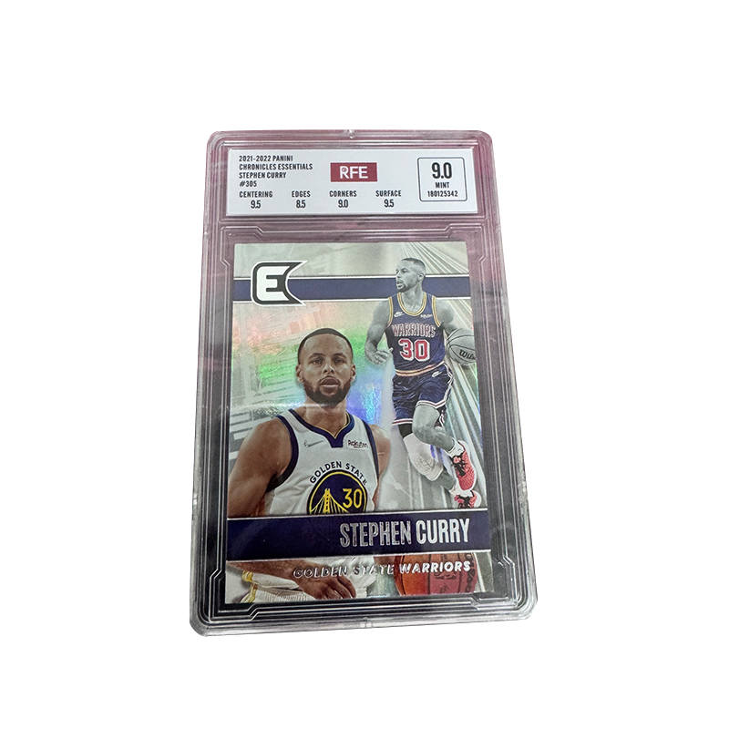 PANINI PANINI 2021 22 Chronicles Essentials Golden State Warriors, Stephen Curry RFE9.0 Points Graded Cards 1 Pc
