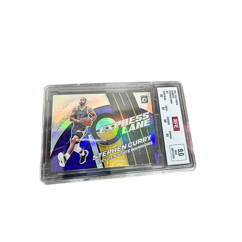 PANINI 2021 22 Donruss Rare Refringence Team Card, Golden State Warriors Stephen Curry RFE9.0 Graded Cards 1 Pc