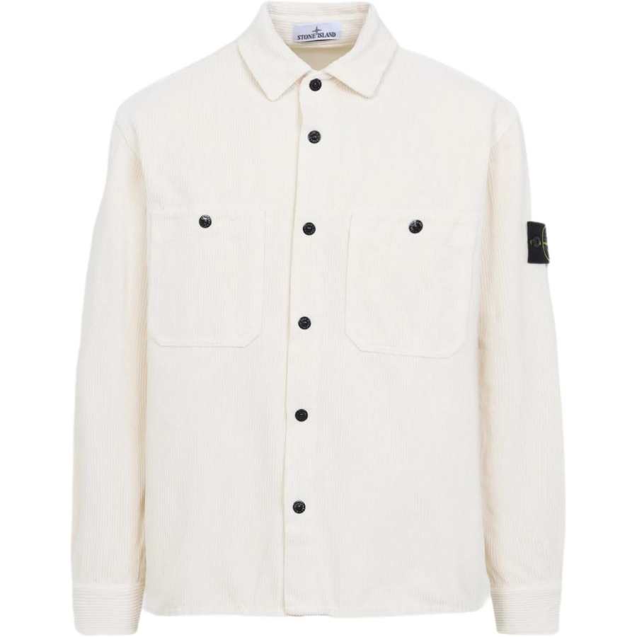 Stone Island buttoned corduroy shirt