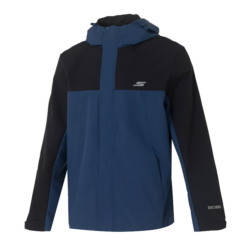 Skechers Jackets Men's Indigo Blue 05CT Hooded Moderate Other