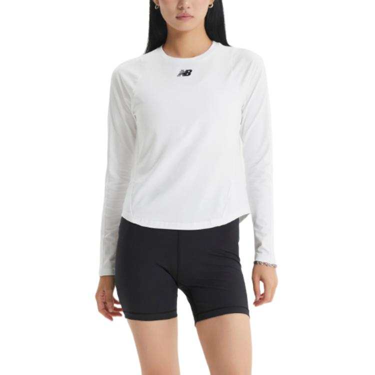 New Balance New Balance T Shirts Women's White Crew Neck
