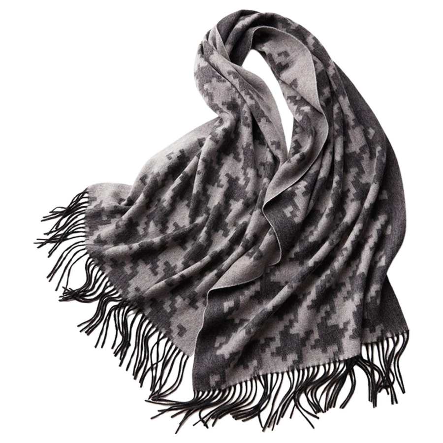 Hodo Red Bean Cashmere Scarves Unisex