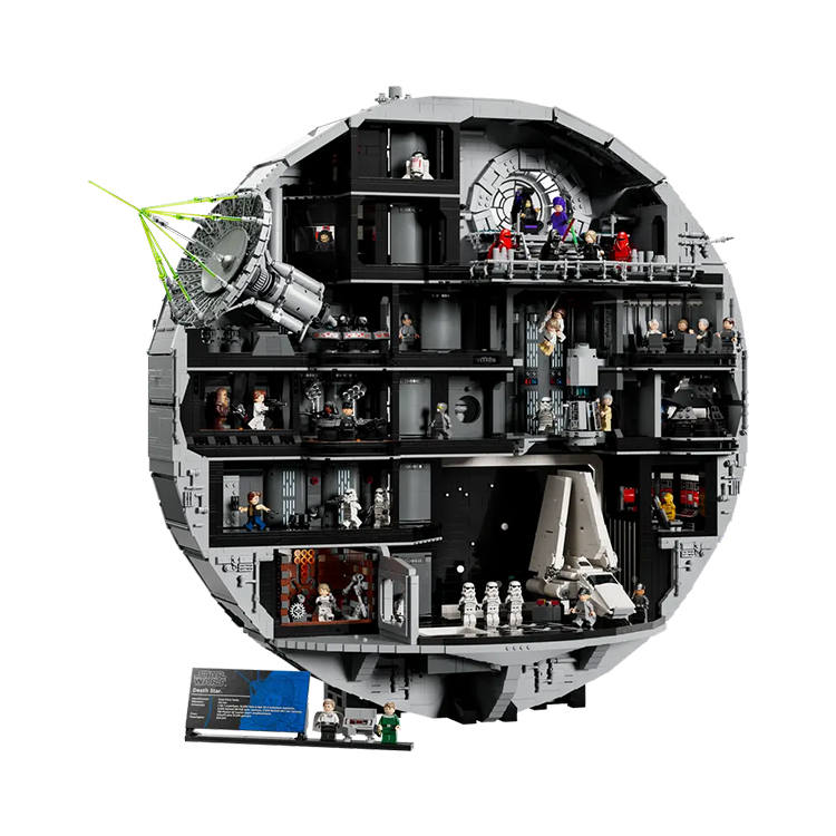 LEGO x STAR WARS Star Wars 2025 Death Star Legion Soldier Bag Trendy Plastic Building Blocks 9023pcs 75419