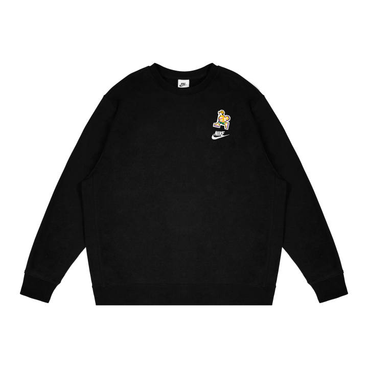 Nike Nike Dri Fit Sweatshirts Unisex Black Crew Neck Moderate Regular