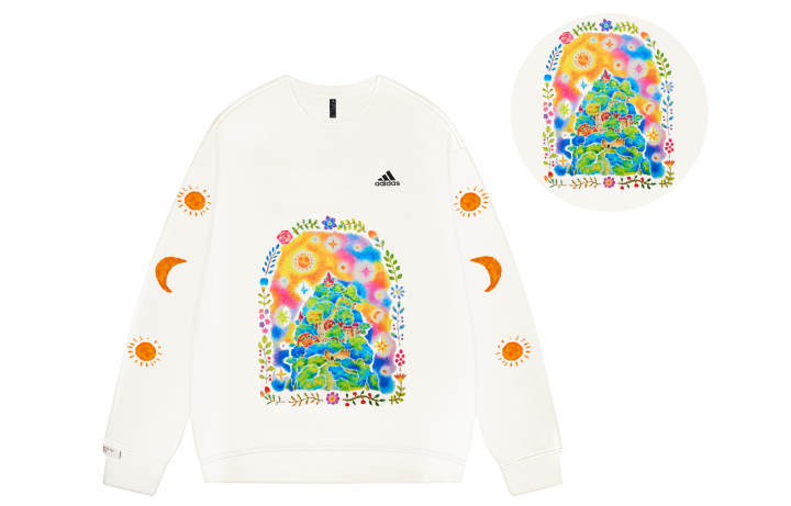 Adidas Adidas LABEL Sweatshirt Unisex White